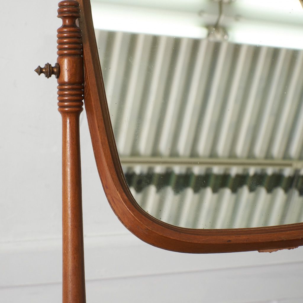 ヨーロピアン アンティーク ウォッシュスタンド 曲げ木 鏡 ミラー 洗面