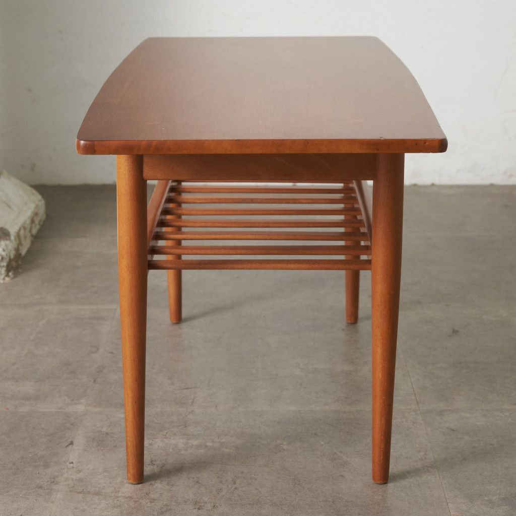 英国 ヴィンテージ センターテーブル ローテーブル チーク 北欧 モダン