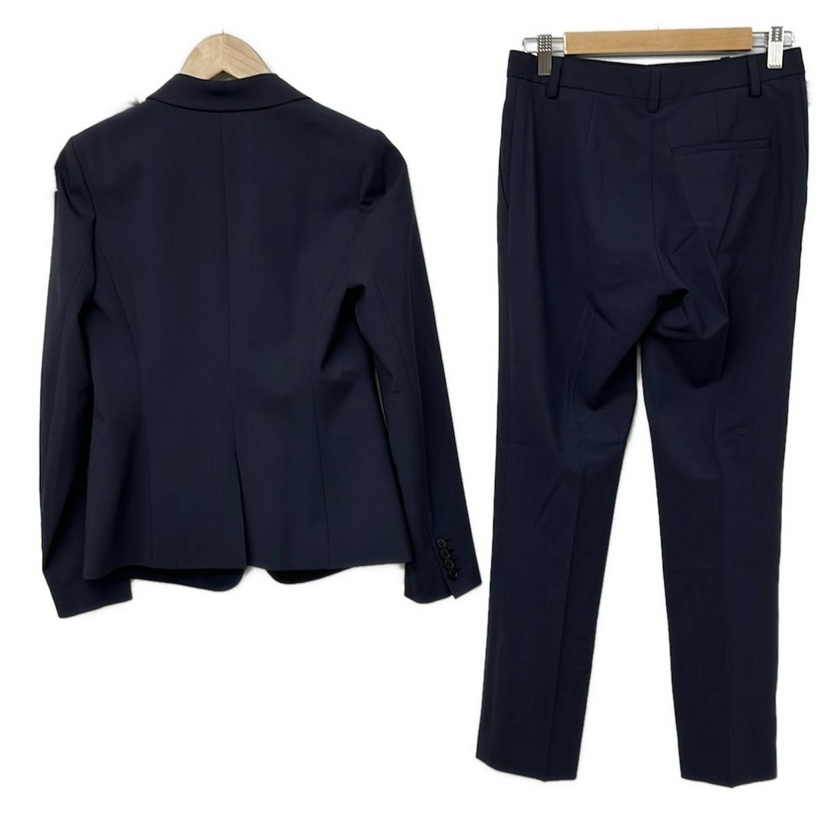 theory(セオリー) レディースパンツスーツ レディース美品 - ネイビー