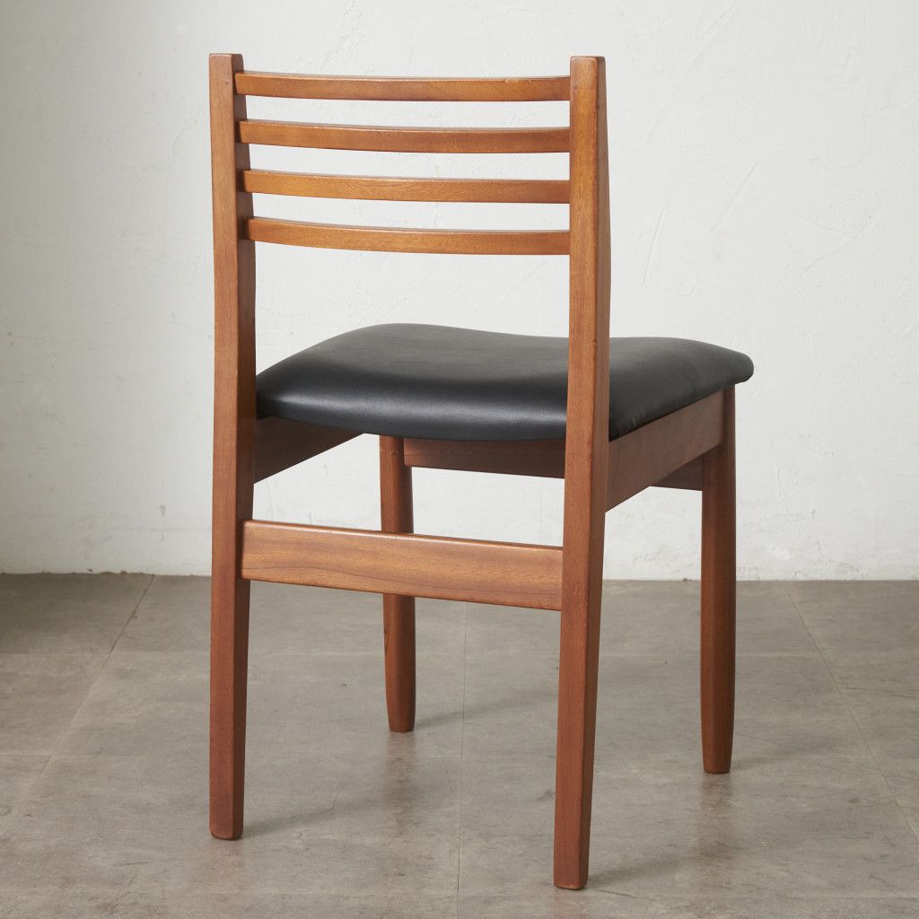 【①】ラダーバックチェア ヴィンテージ オーク材 無垢材 民芸家具 ②】ラダーバックチェア ヴィンテージ オーク材 無垢材 民芸家具 ②