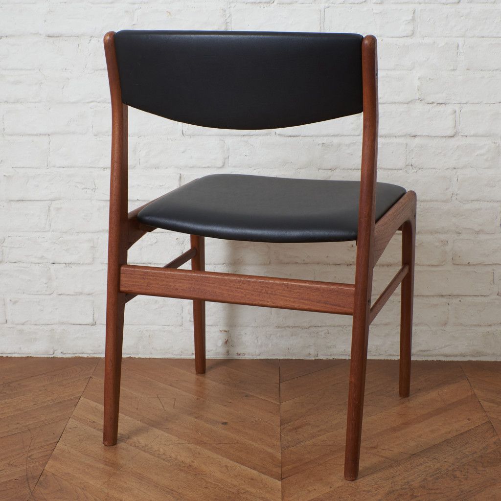 張替済 デンマーク ヴィンテージ ダイニングチェア 食卓 椅子 チーク