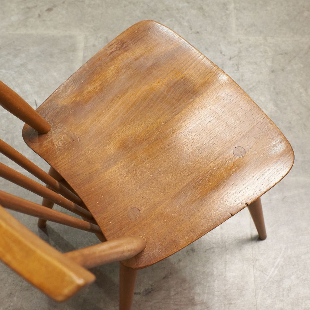 アーコール ERCOL スティックバックチェア ヴィンテージ 英国 エルム 