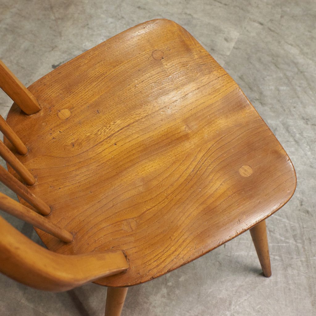 ercol フープバックチェア 4本 スポーク アーコール ダイニングチェア