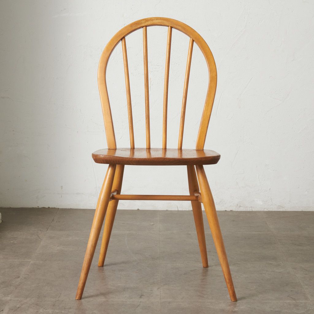 ercol フープバックチェア 4本 スポーク アーコール ダイニングチェア