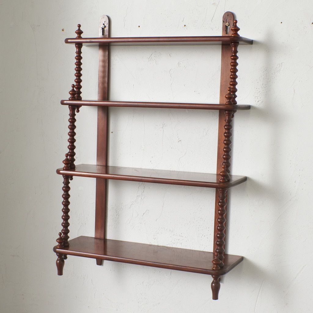 フランス アンティーク ウォールシェルフ 飾り棚 スパイスラック