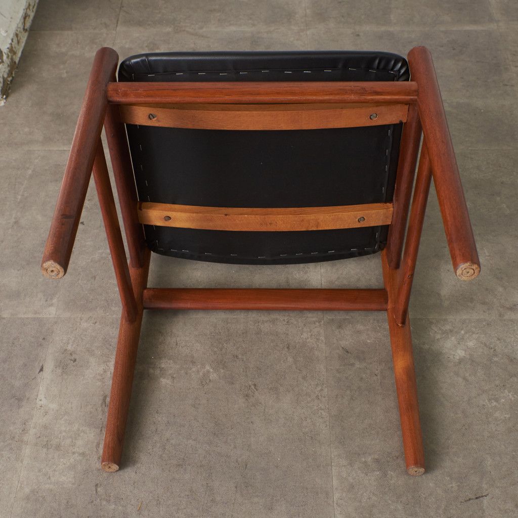 張替済 デンマーク ヴィンテージ ダイニングチェア 椅子 チーク 無垢材