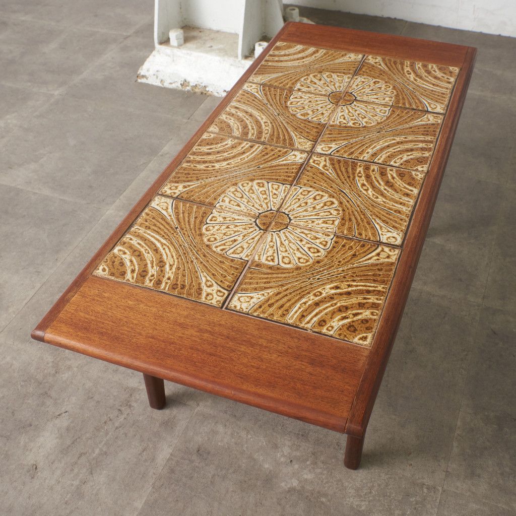 TILECRAFTS社製 英国 ヴィンテージタイル ティーテーブル ビクトリアン TILECRAFTS社製 英国 ヴィンテージタイル ティーテーブル ビクトリアン