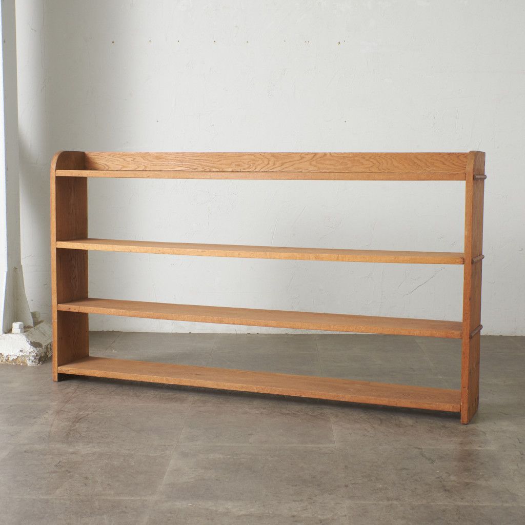 英国アンティーク木製ブックシェルフ/本棚/オープンラック/飾り棚(89-99) 英国アンティーク木製ブックシェルフ/本棚/オープンラック/飾り棚(89