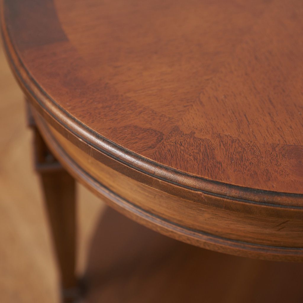 定価31万 Drexel Heritage ランプテーブル 盆引出付 Francesca サイド