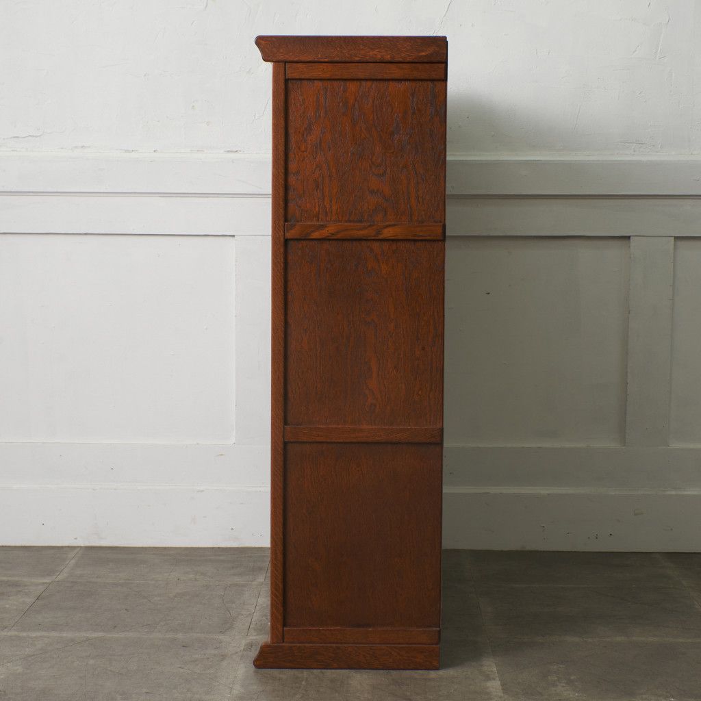 三越家具 ブルージュ フラップ扉 ブックケース 3段 Brugge 英国