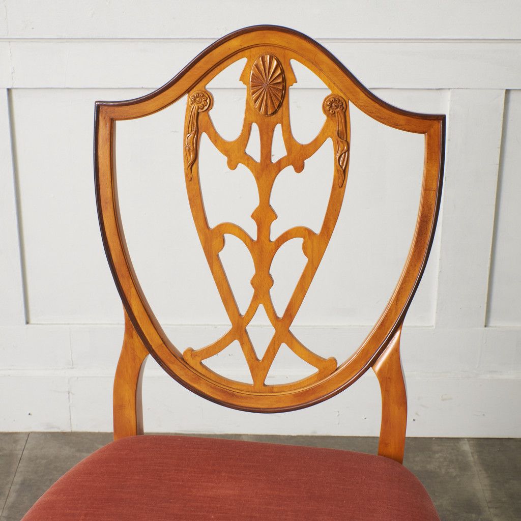 Drexel Heritage ダイニングチェア 木製 飾り 椅子 サイドチェア