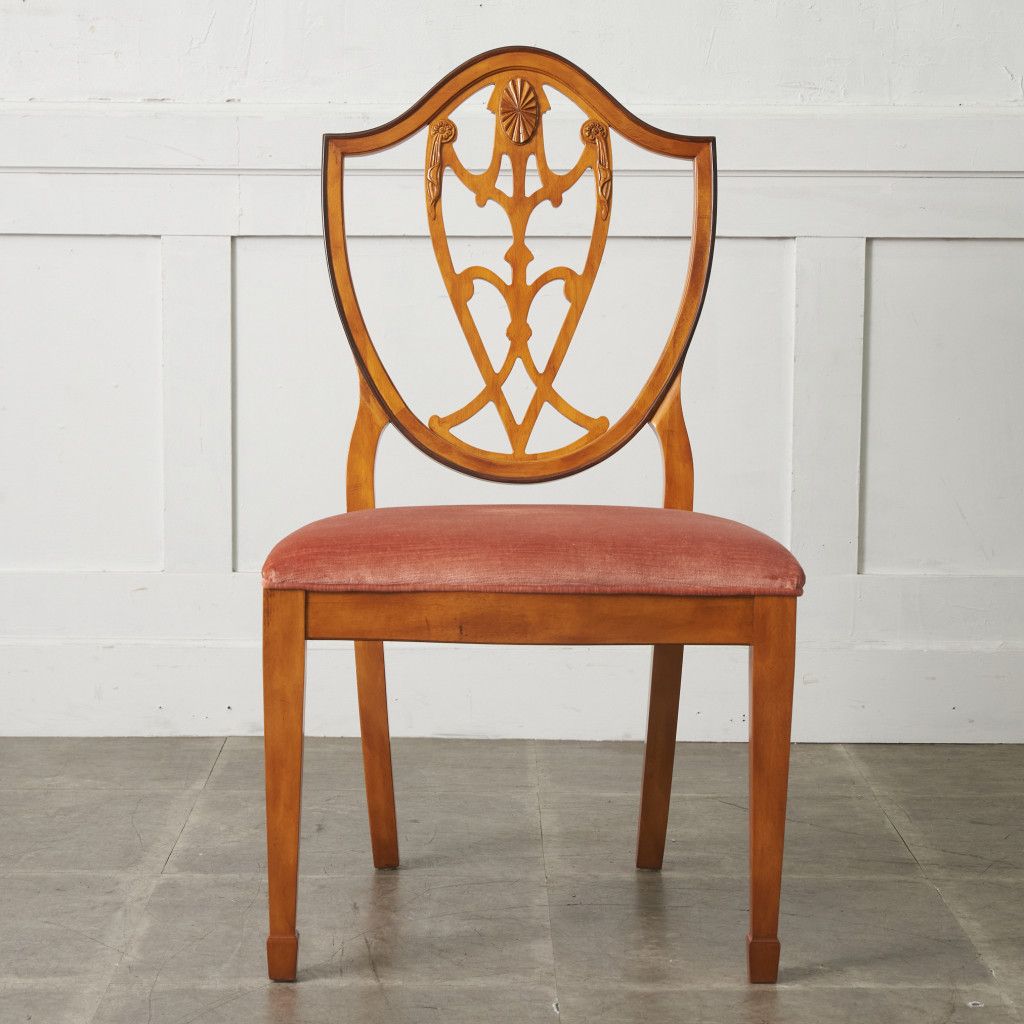 Drexel Heritage ダイニングチェア 木製 飾り 椅子 サイドチェア