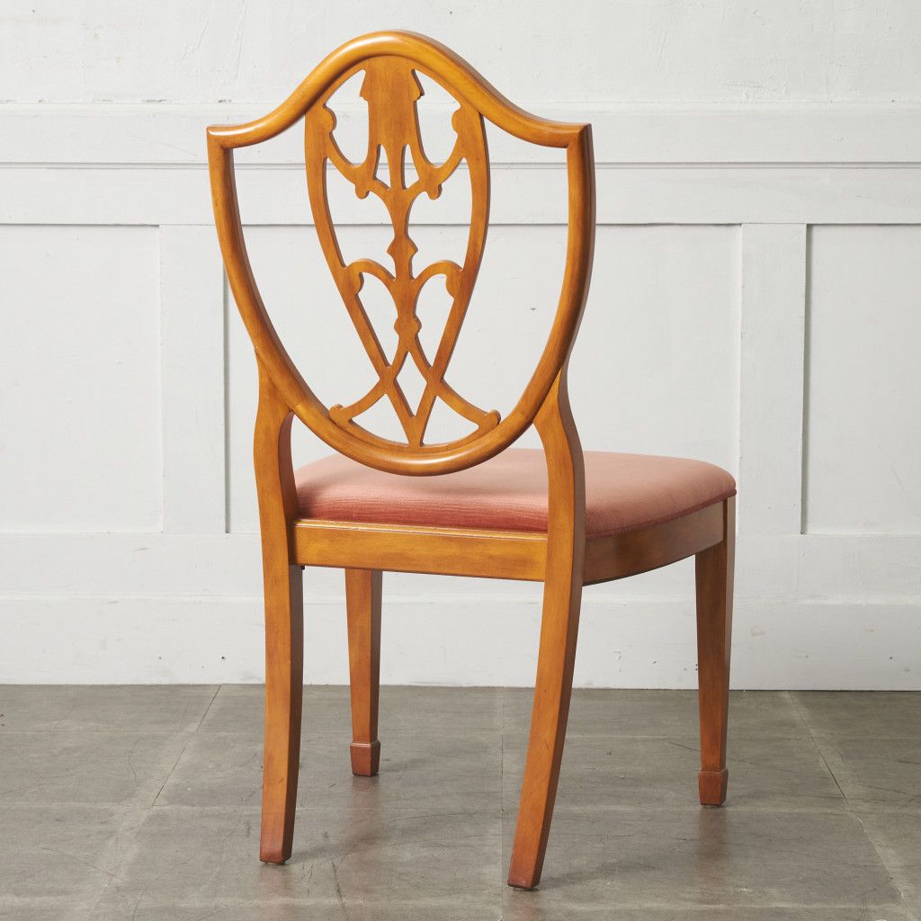 ドレクセル ツーレイン マホガニー材チェア ダイニングチェア サイド