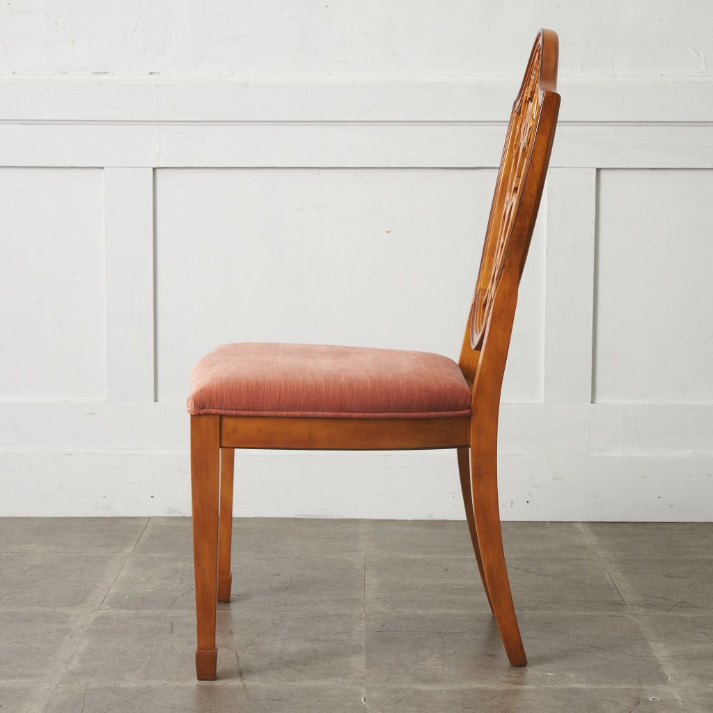 Drexel Heritage ダイニングチェア 木製 飾り 椅子 サイドチェア