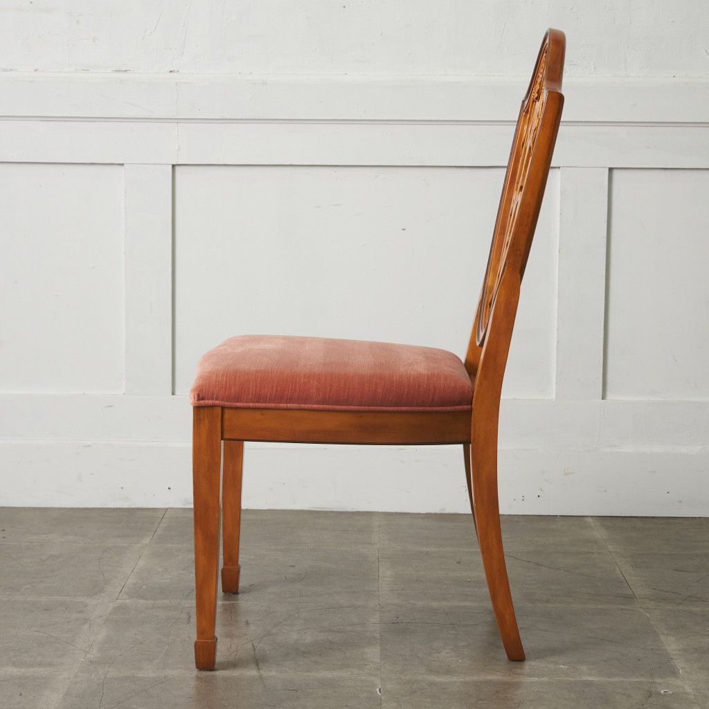 Drexel Heritage ダイニングチェア 木製 飾り 椅子 サイドチェア