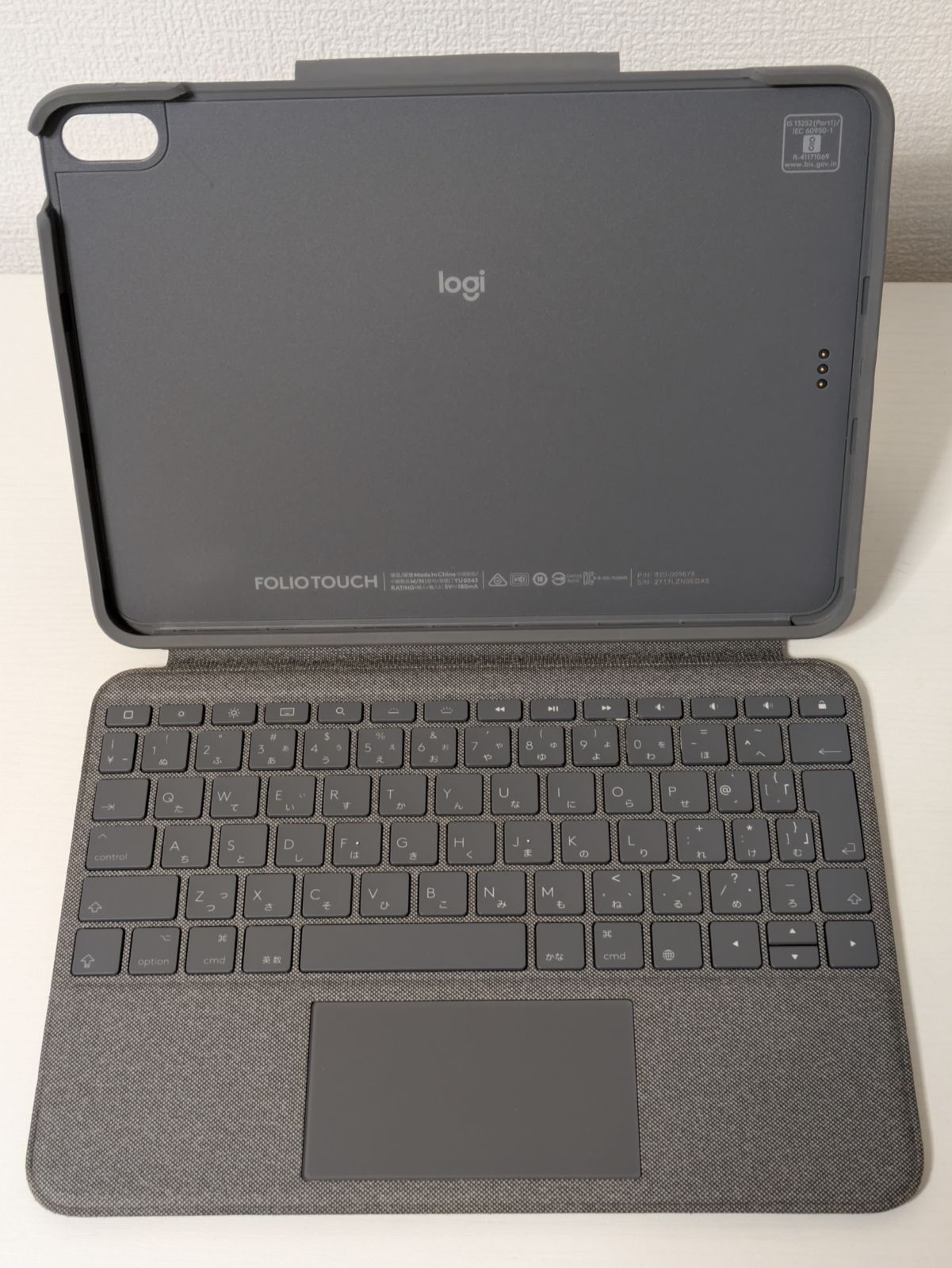 ロジクール Folio Touch iPad Air 4-7世代 日本語 - メルカリ
