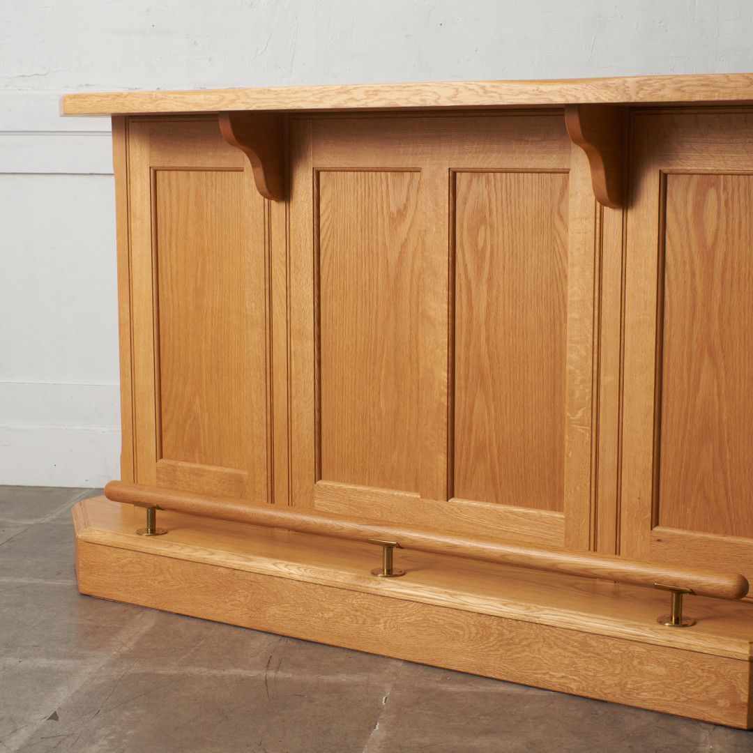 GMHS511○えぞ民芸 CREA クレア インテリアえぞ 旭川家具 北海道旭川 えぞ民芸 バーカウンター グレース オーク ホームバー