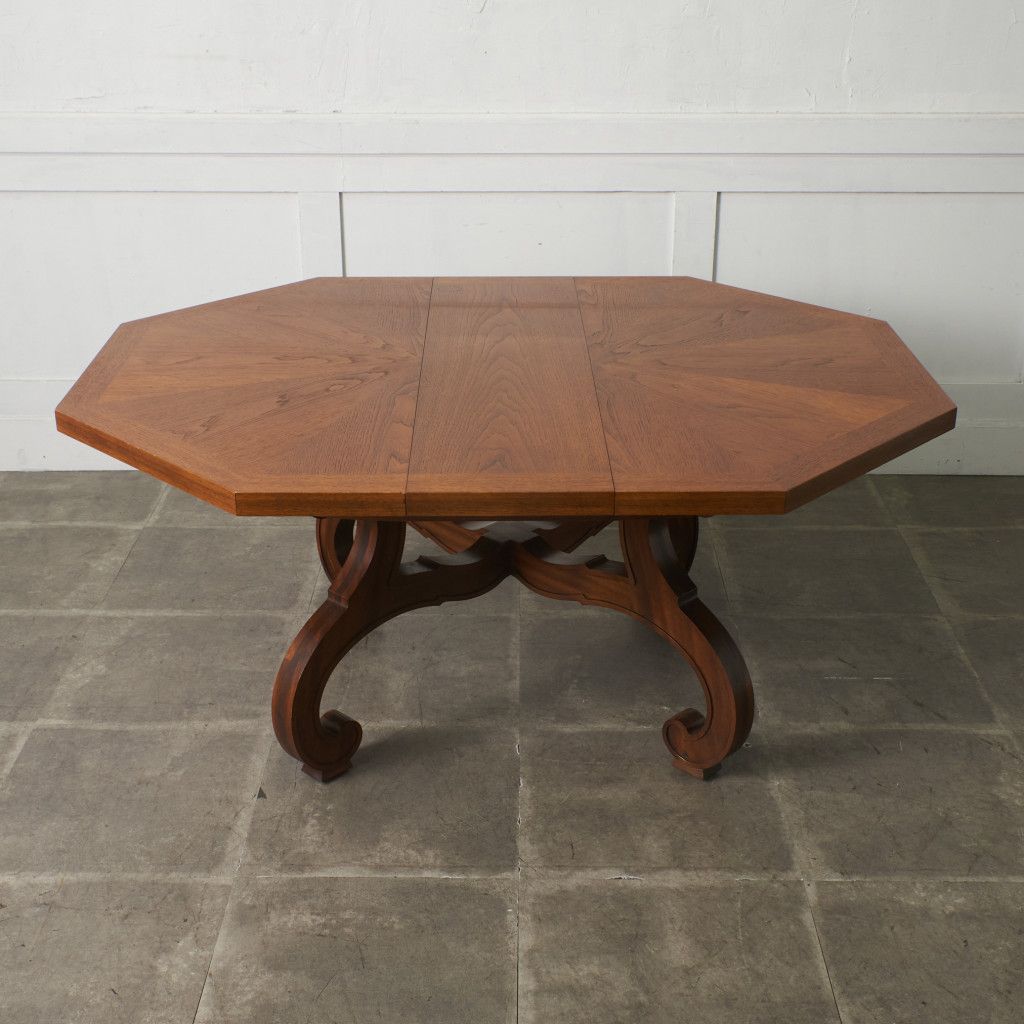 Drexel Heritage パーティーテーブル 伸長式 拡張 ダイニングテーブル