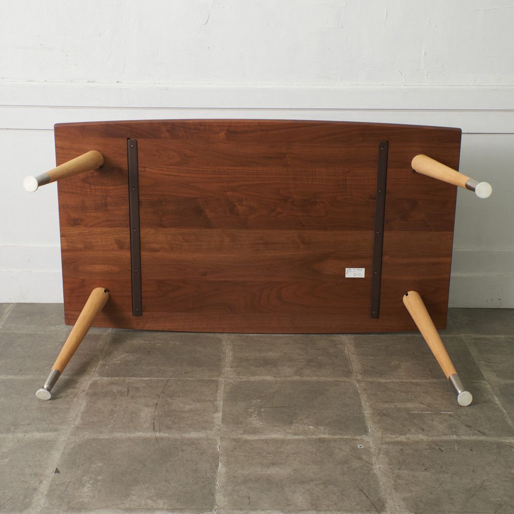 飛騨高山 柏木工 CIVIL ダイニングテーブル オーク x ウォールナット