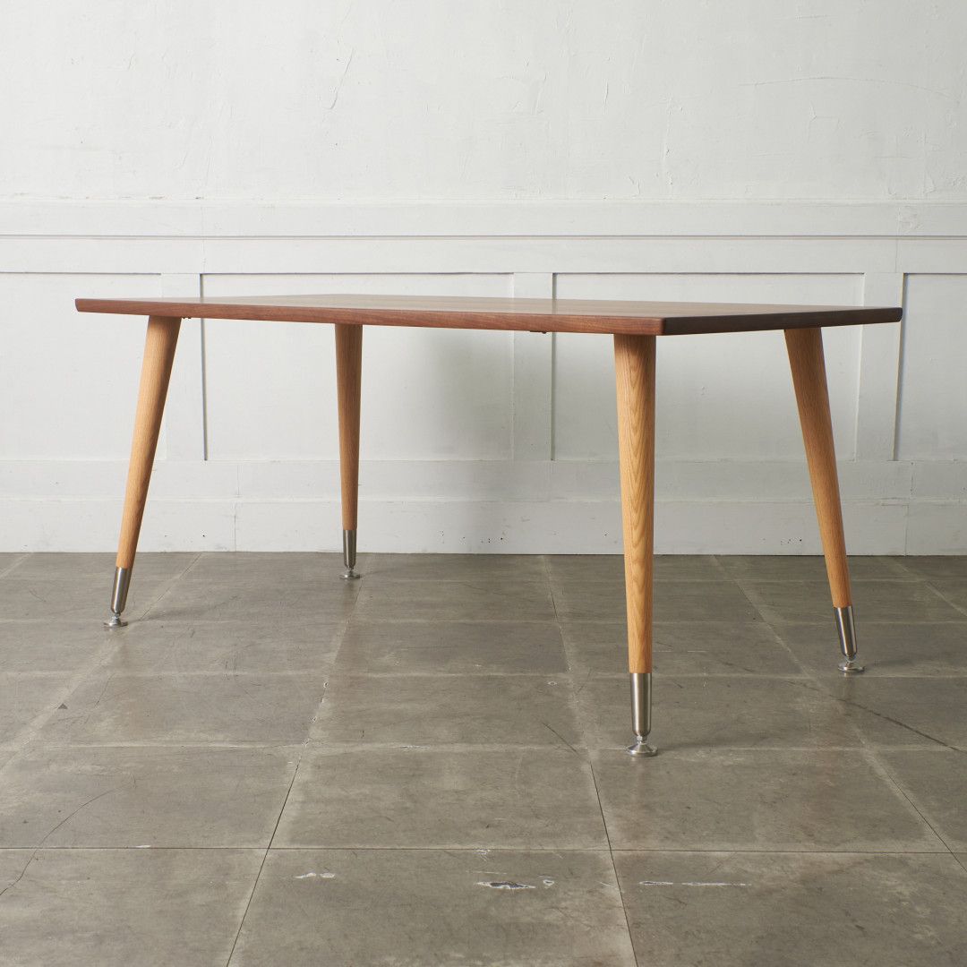 飛騨高山 柏木工 CIVIL ダイニングテーブル オーク x ウォールナット