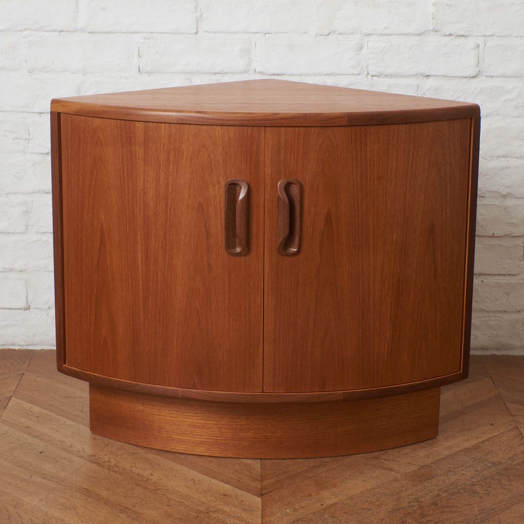 G-PLAN Fresco コーナー キャビネット フレスコ チーク コーナーボード