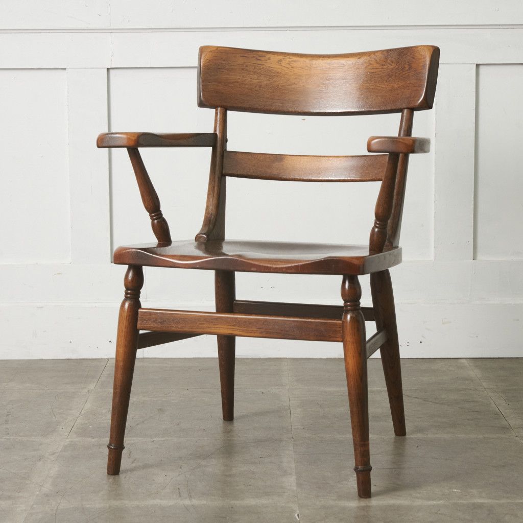 飛騨高山 柏木工 アームチェア K133 WILDERNESS オーク 無垢材