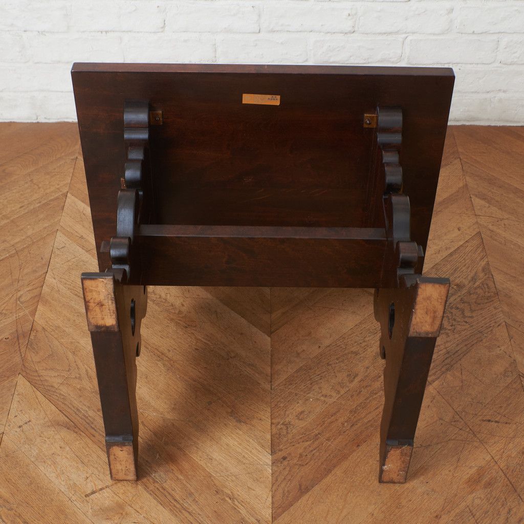 定価13万 松本民芸家具 #14型茶卓 II サイドテーブル ミズメザクラ