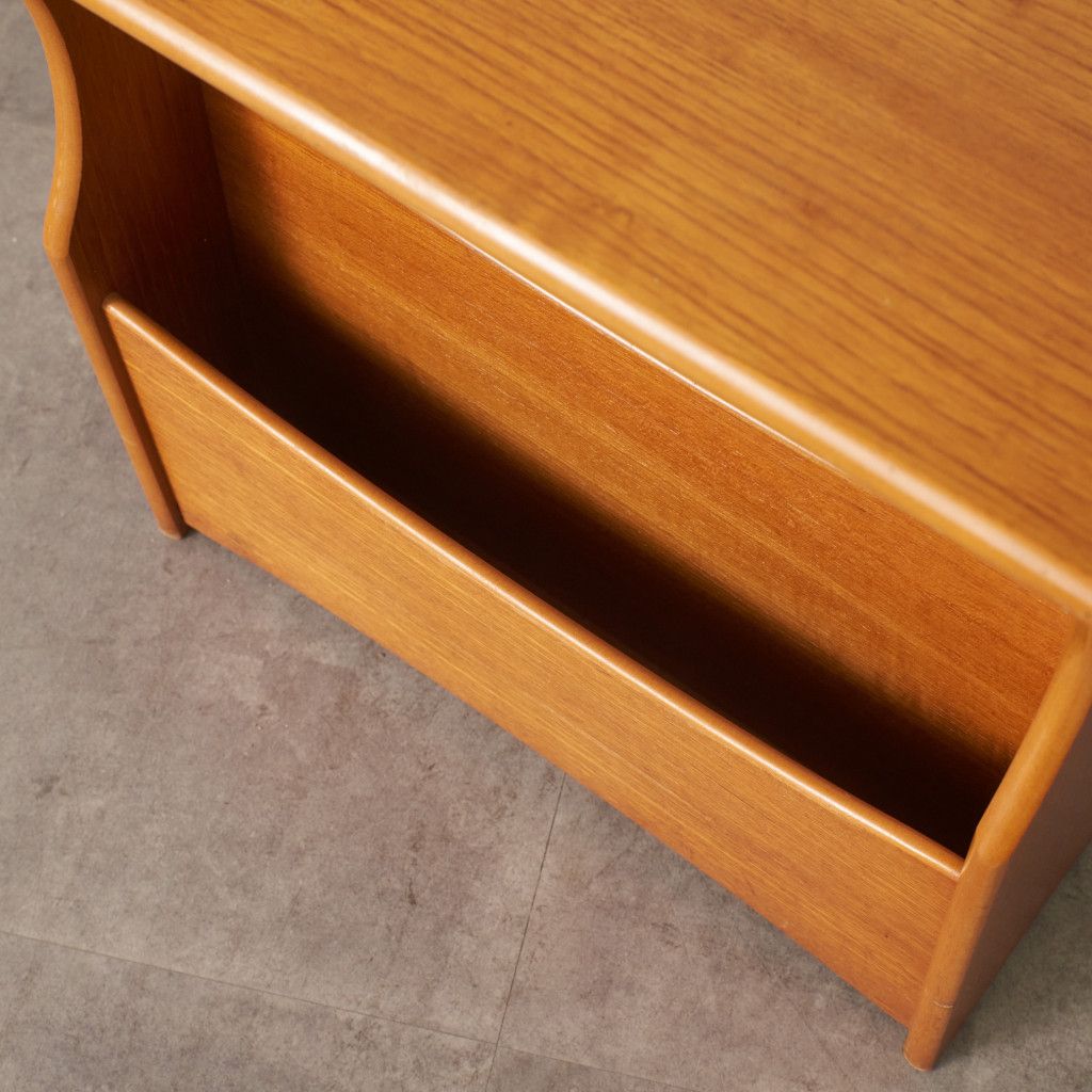 英国 ヴィンテージ マガジンラック サイドテーブル 雑誌入れ マガジン