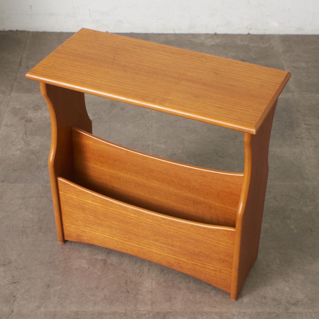 英国　アンティーク　イギリス マガジンラック　スリッパラック　サイドテーブル　G 英国 アンティーク イギリス マガジンラック スリッパラック サイド