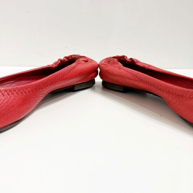 トリーバーチ TORY BURCH バレエ シューズ フラットシューズ ロゴ 赤