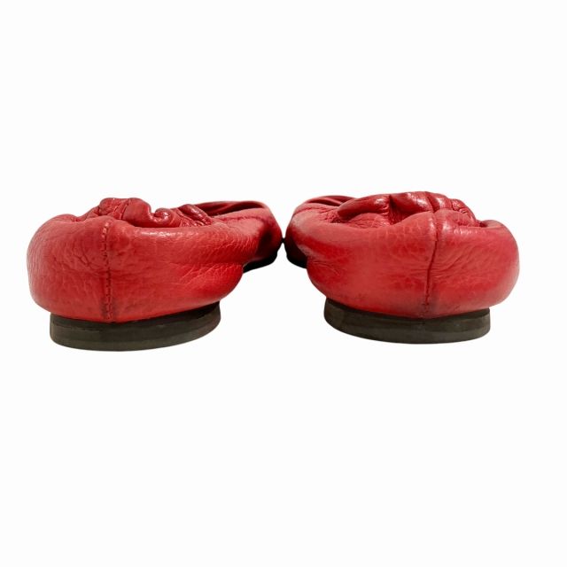 トリーバーチ TORY BURCH バレエ シューズ フラットシューズ ロゴ 赤