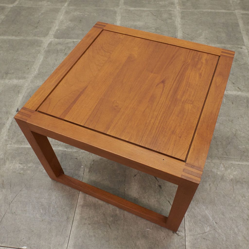 大阪京都限定 SCANTEAK スキャンティーク チーク材 サイドテーブル SCANTEAK チーク材 サイドテーブル コーヒーテーブル 木製 無垢材 北欧