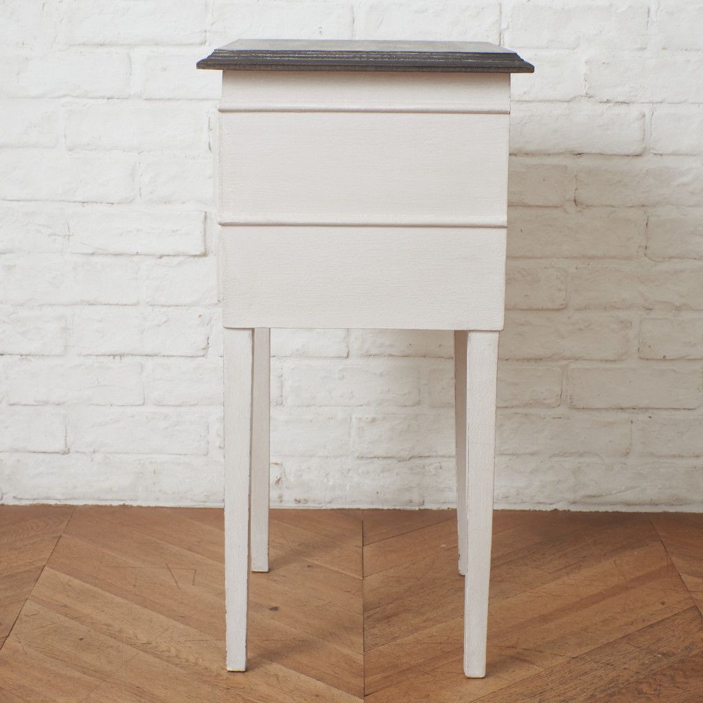 フランス BLANC DIVOIRE ブランディボアール 飾り台 花台 サイド