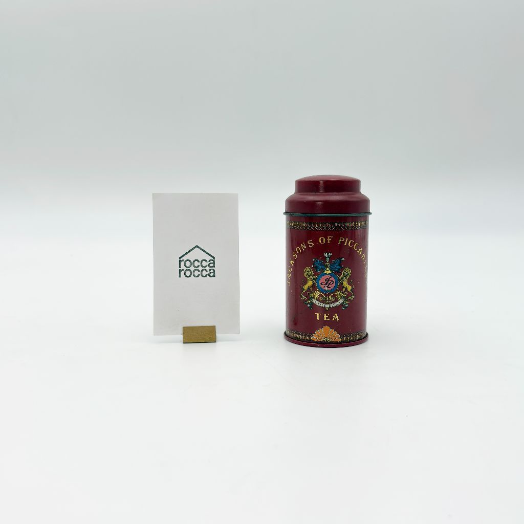 Jacksons of piccadilly 缶 紅茶缶 ティーキャニスター 英国 小物入れ