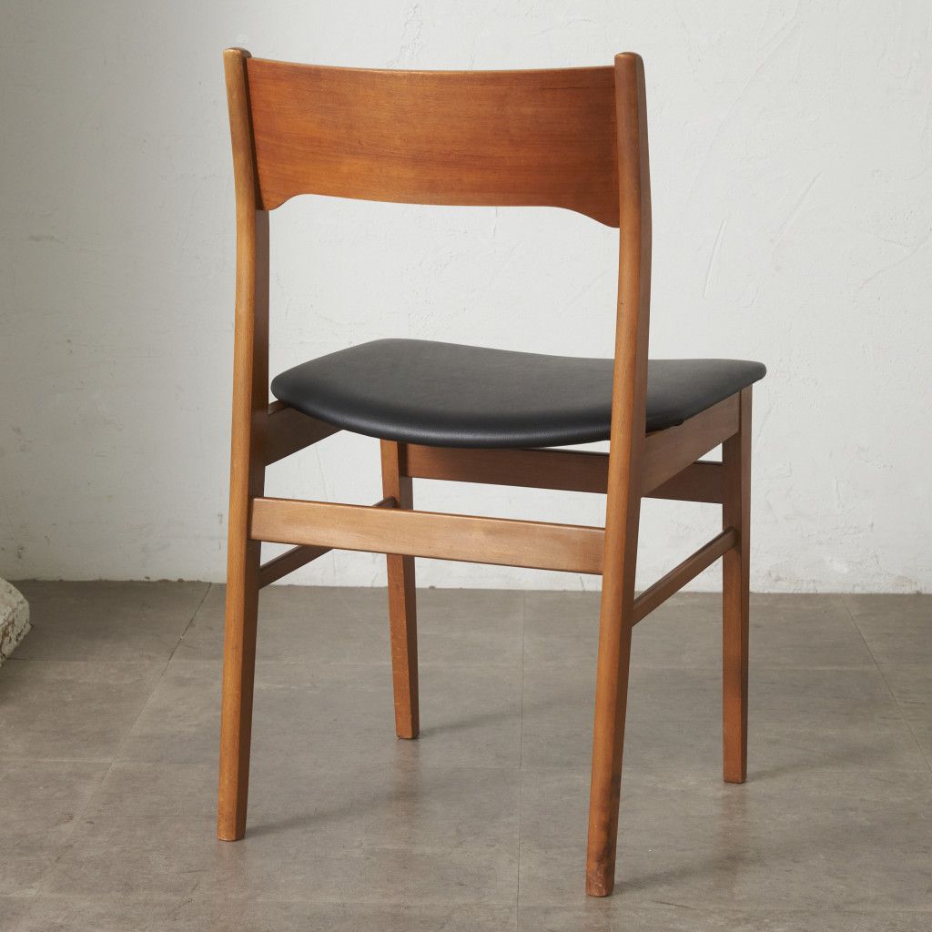 張替済 英国 ヴィンテージ ダイニングチェア 椅子 チーク 天然木 北欧