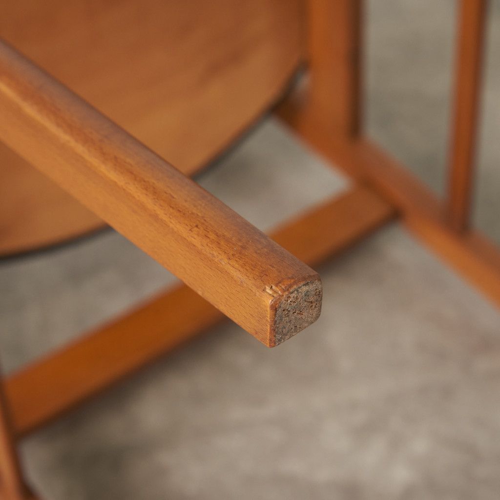 英国 ヴィンテージ ダイニングチェア 木製 椅子 チーク 天然木 北欧