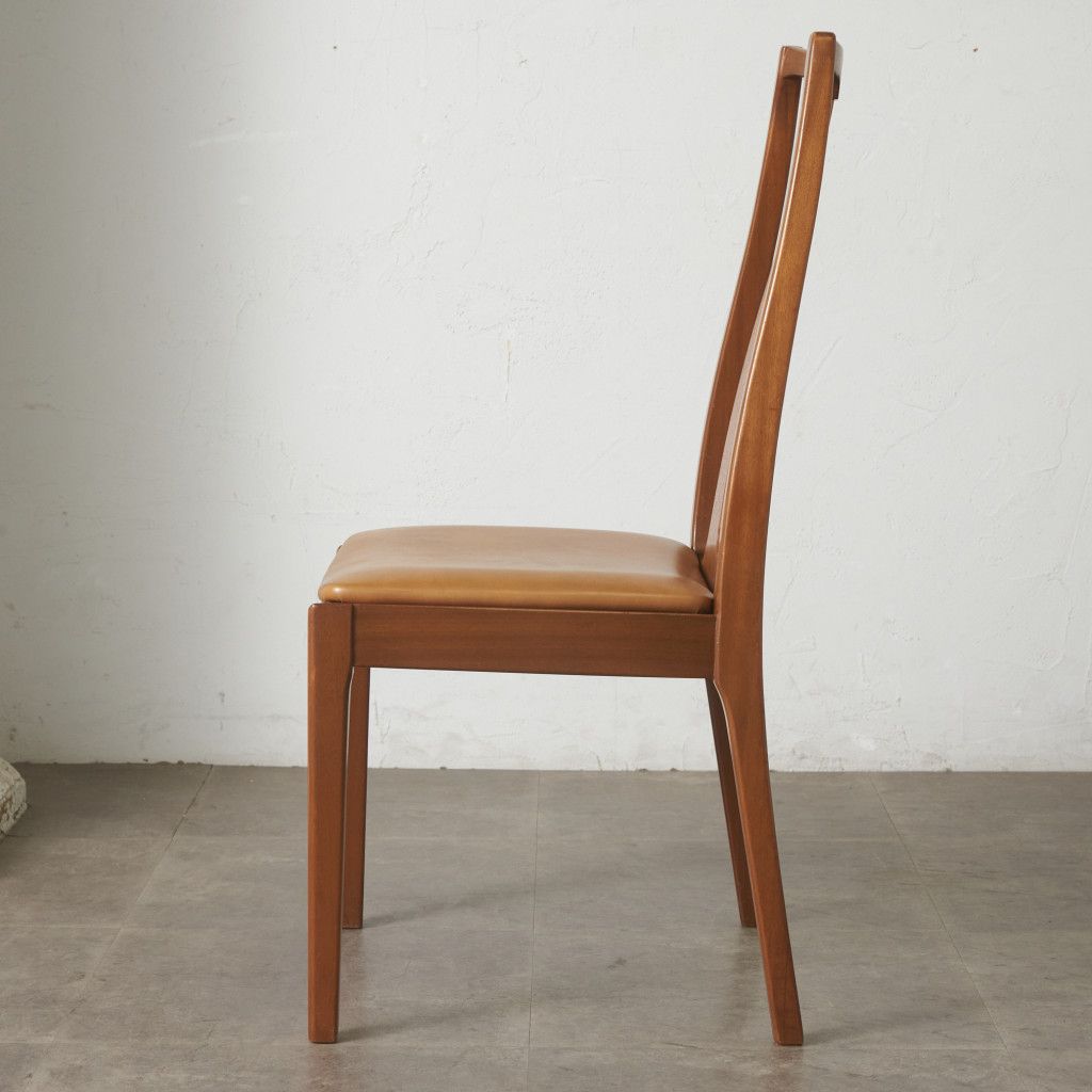 Nathan ヴィンテージ ダイニングチェア チーク 英国ビンテージ椅子 nathan ダイニングチェア ヴィンテージ チーク 木製 椅子 ハイバック