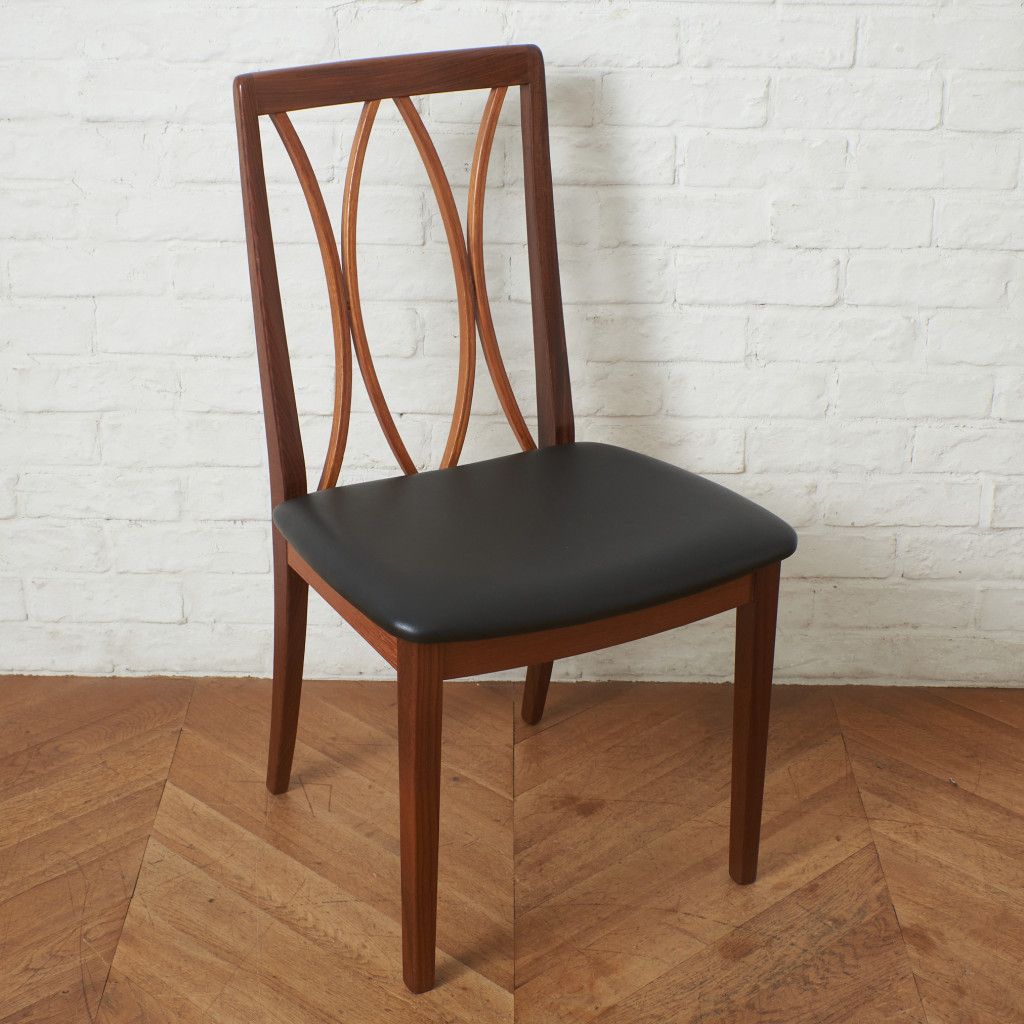 張替済 G-PLAN fresco カーブバックチェア チーク ヴィンテージ 英国