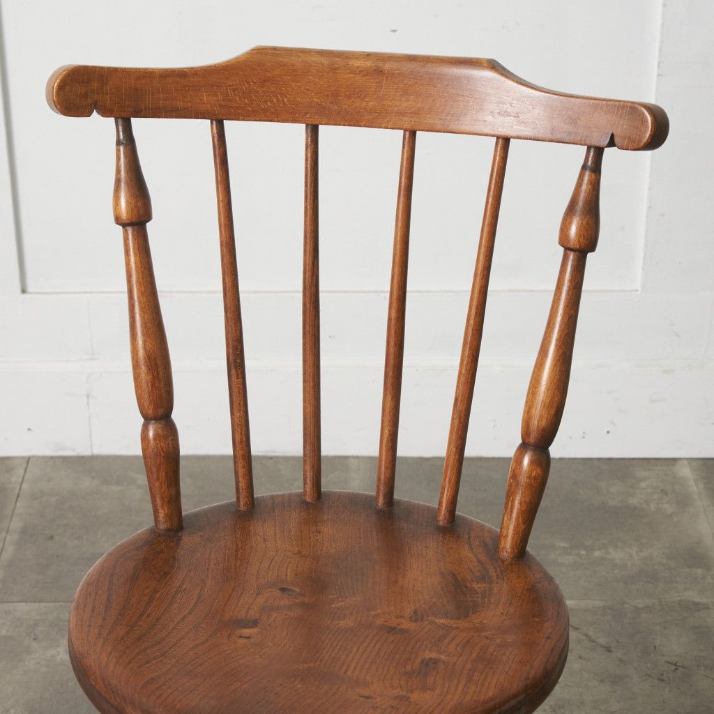 英国 アンティーク アイベックスチェア エルム ビーチ ウィンザー