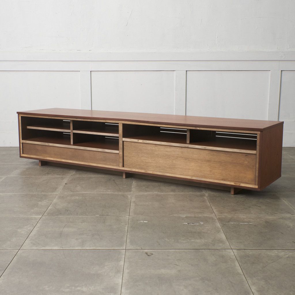 定22万 広松木工 VERA CREPA テレビボード ウォールナット 木製