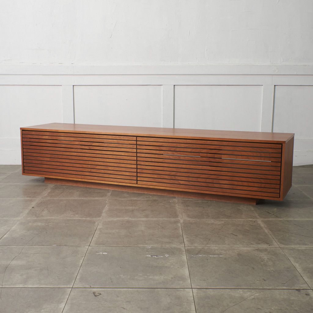 定22万 広松木工 VERA CREPA テレビボード ウォールナット 木製