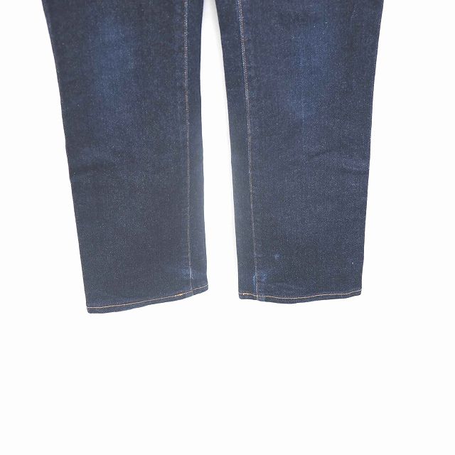 インディヴィ INDIVI パンツ デニム ジーンズ スリム ジップフライ 36
