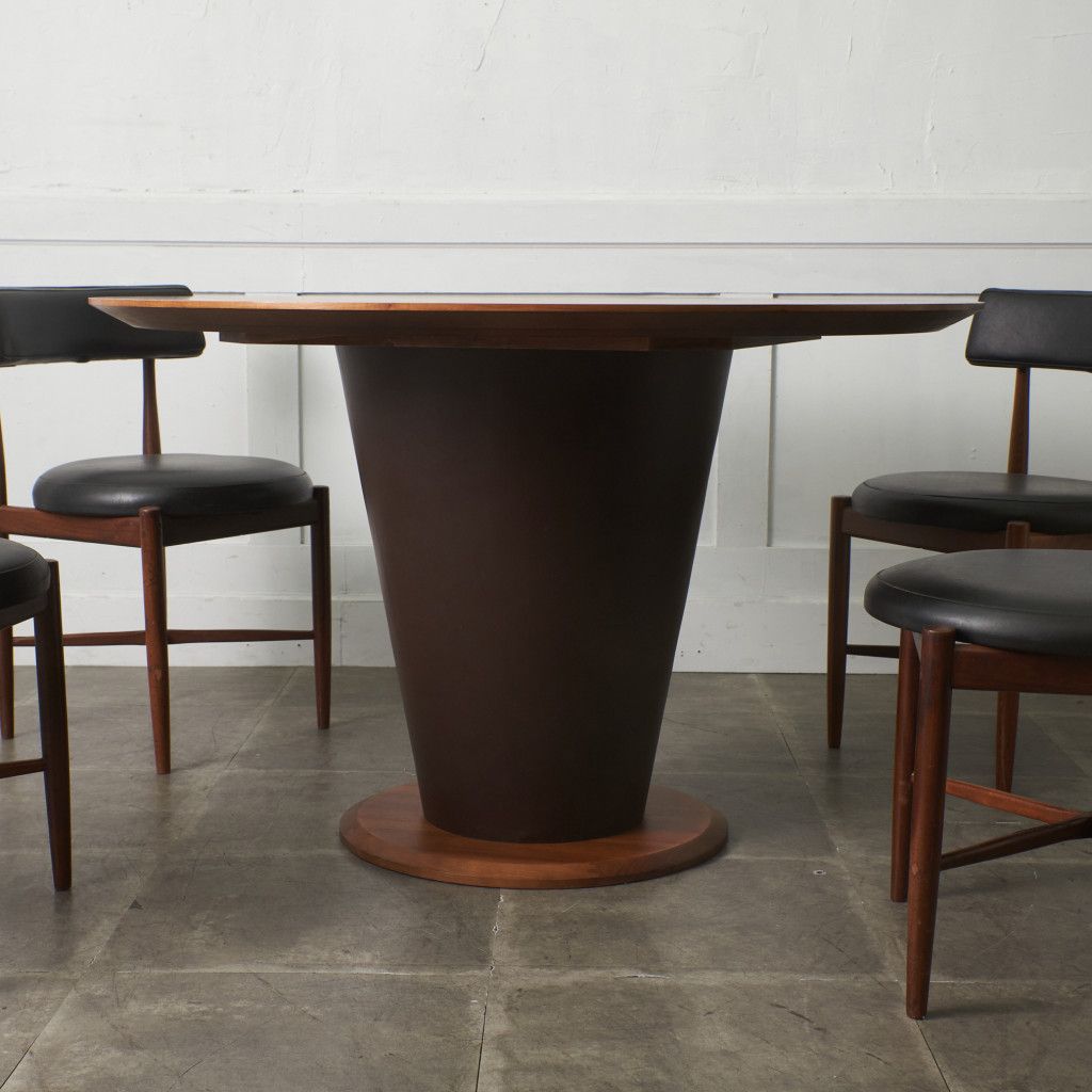 songdream TITO ダイニングテーブル ウォールナット ラウンド 丸