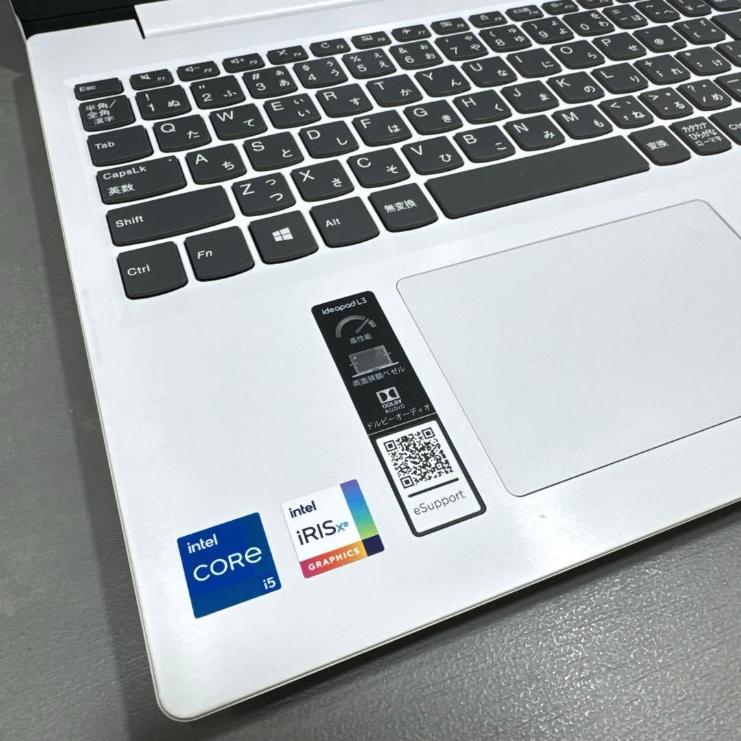 高性能】レノボブリザードホワイト☘11世代i5☘NVMe256+1TB - メルカリ