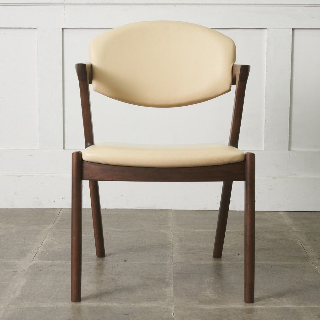 浜本工芸 アームチェア DA-8200 オーク 本革 食卓椅子 イス 肘掛け