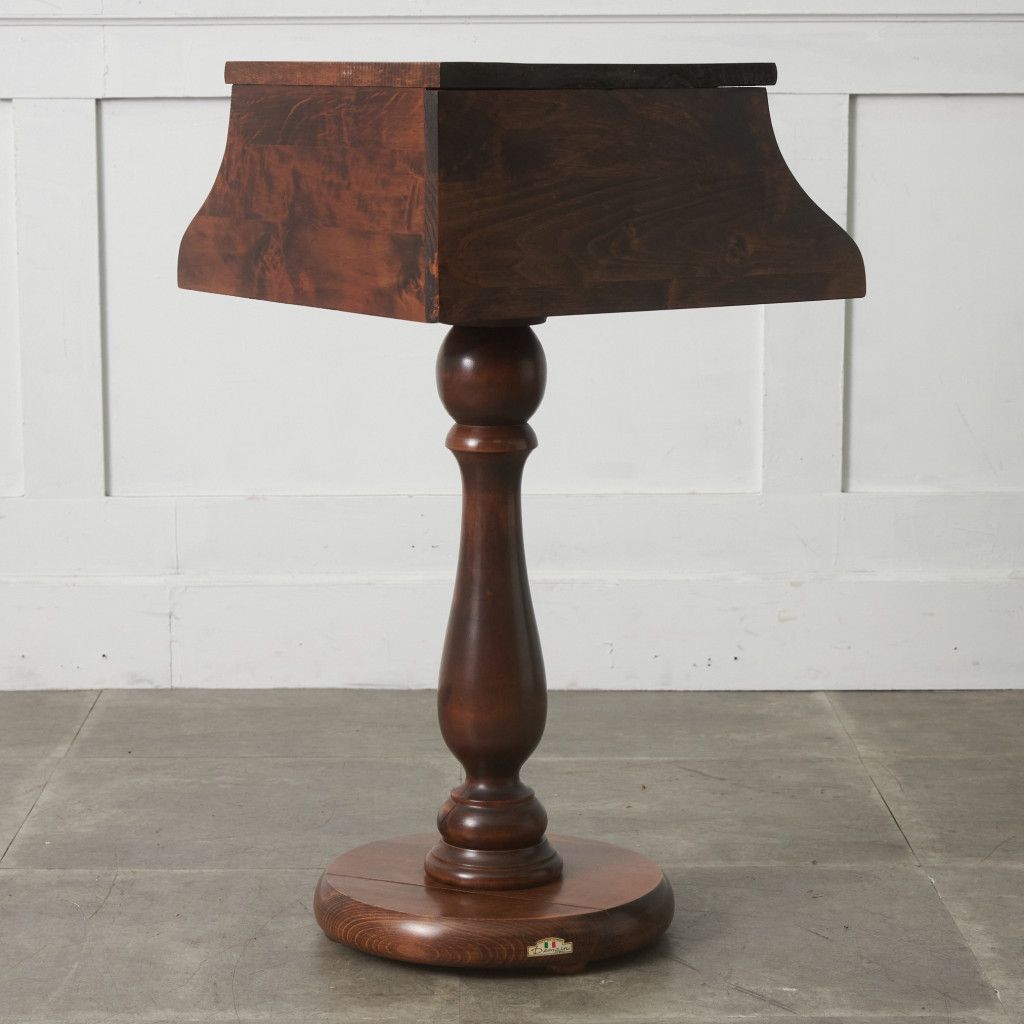 イタリア製ドマン Demain 花台　サイドテーブル　インテリア 家具 木製 イタリア製ドマン Demain 花台 サイドテーブル インテリア 家具 木製