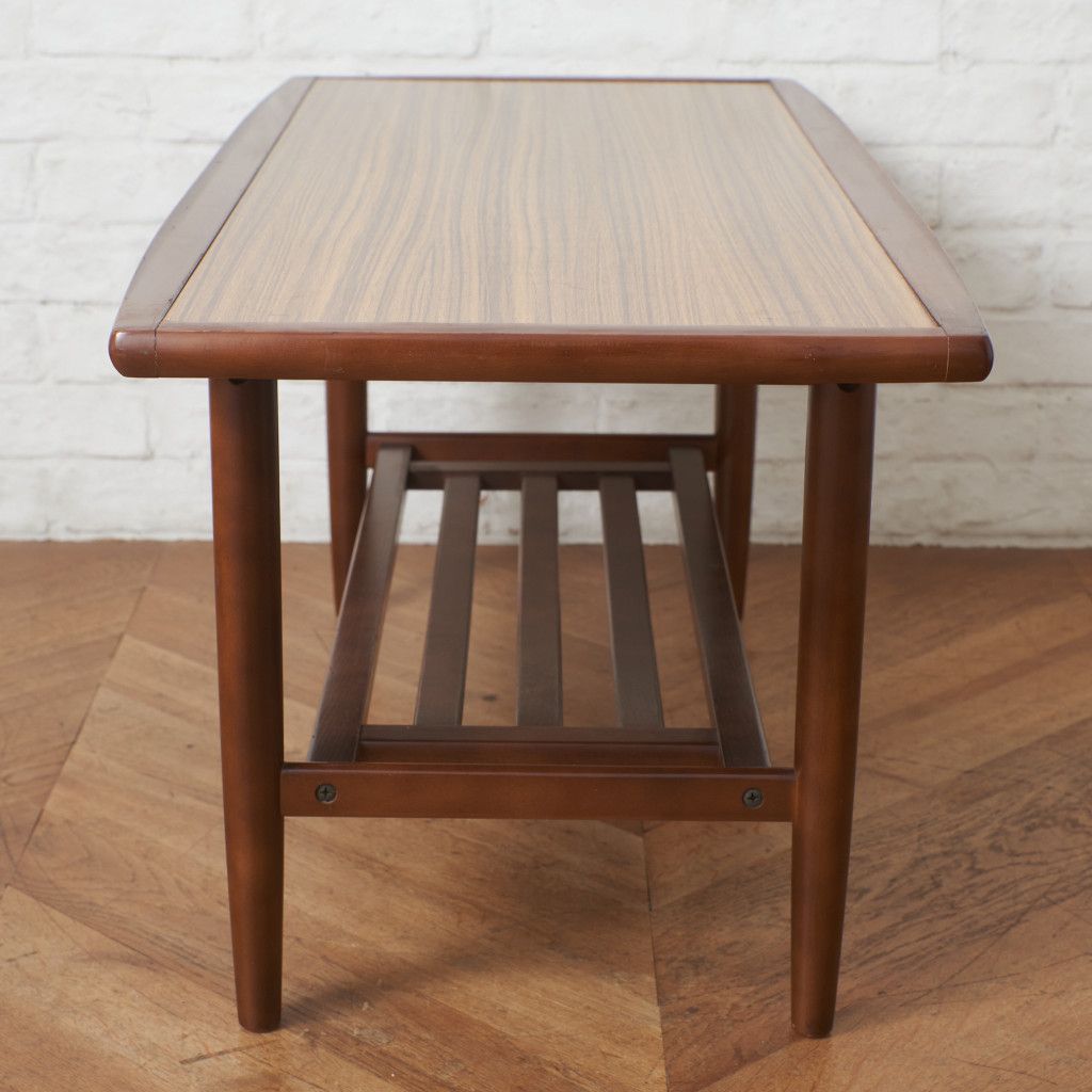 オールドカリモク センターテーブル ローテーブル 昭和レトロkarimoku楕円 オールドカリモク ローテーブル オールドカリモク センターテーブル