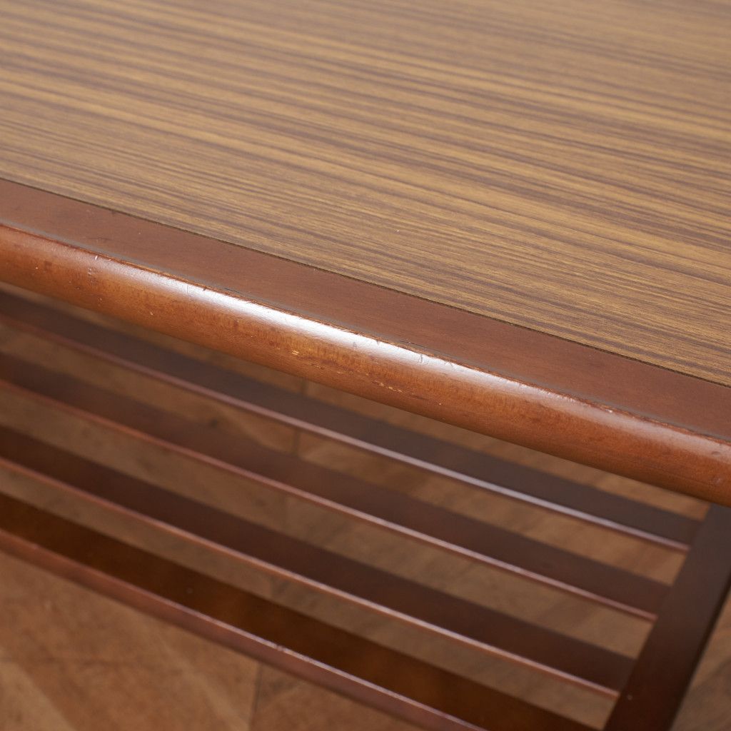 karimoku カリモク ローテーブル ヴィンテージ 木製 三角形 オールド