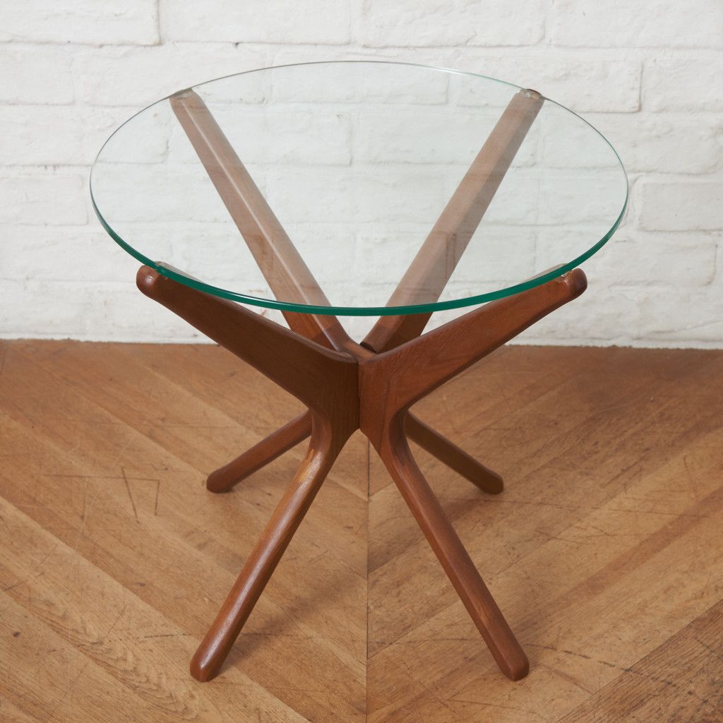 ACME Furniture⭐️トラッセルサイドテーブル⭐️ガラス×木 TRESTLES SIDE TABLE / ACME Furniture | GENERAL