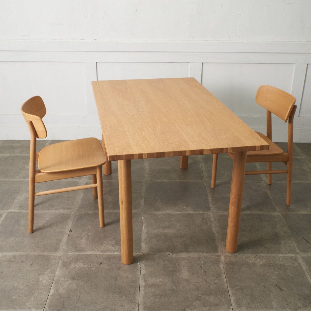 無印良品 無印良品 オーク材 ダイニングテーブル 140x80cm テーブル